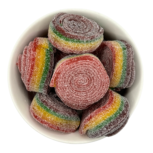 Sour Rainbow Rolls